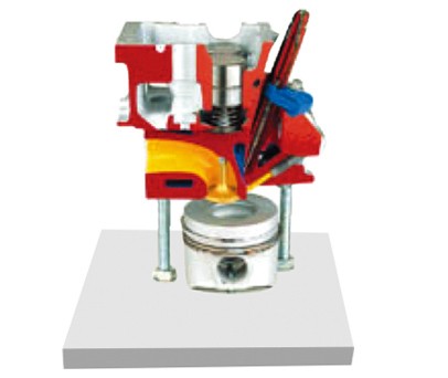 四閥直噴式柴油機(jī)氣缸蓋解剖模型