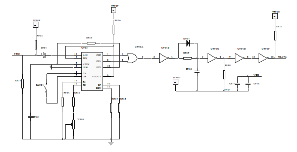 FSK解調(diào)電路電原理圖