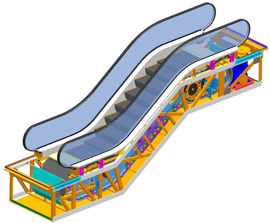 自動扶梯設(shè)計圖