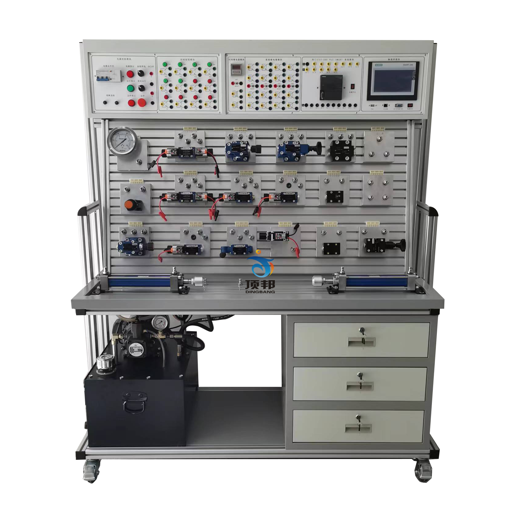 工業(yè)液壓與PLC控制實(shí)訓(xùn)裝置