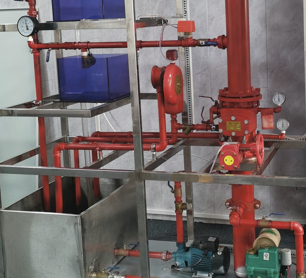 智能消防系統(tǒng)實訓裝置細節(jié)