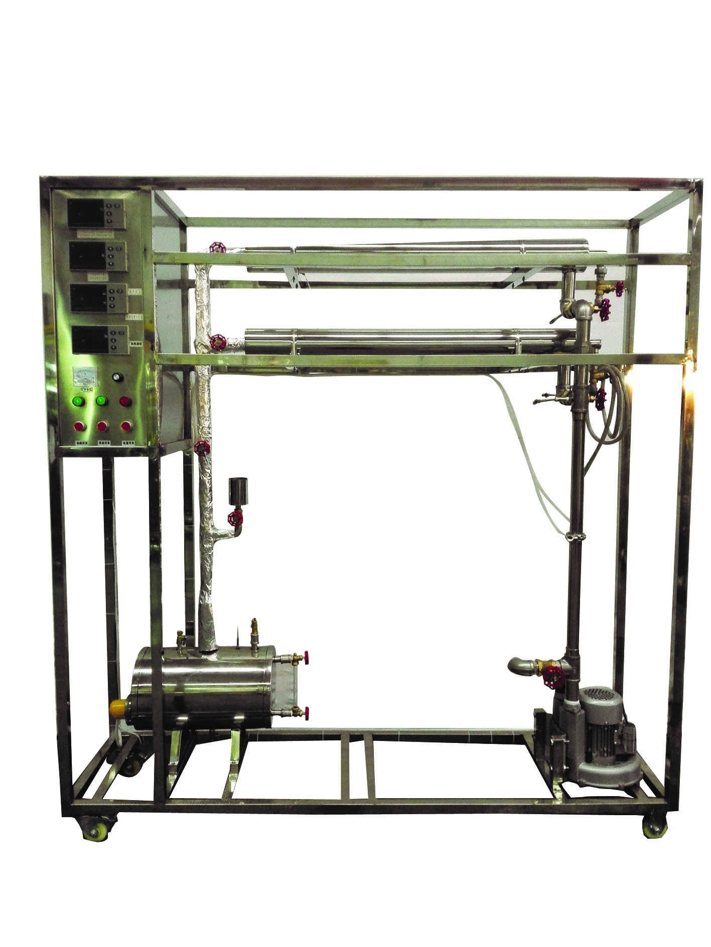 數(shù)字型空氣-蒸氣給熱系數(shù)測定實驗裝置