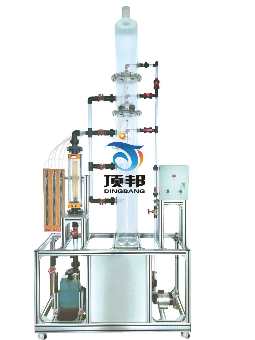 板式塔流體力學實驗裝置