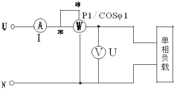 測量線路接線原理圖