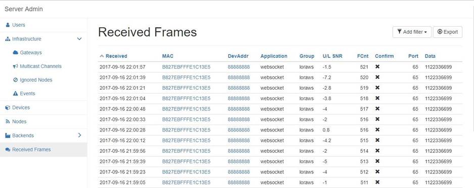 Lorawan云平臺(tái)軟件